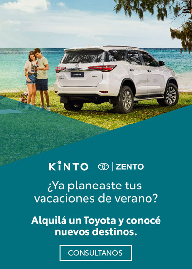 Alquilá un Toyota en tus vacaciones