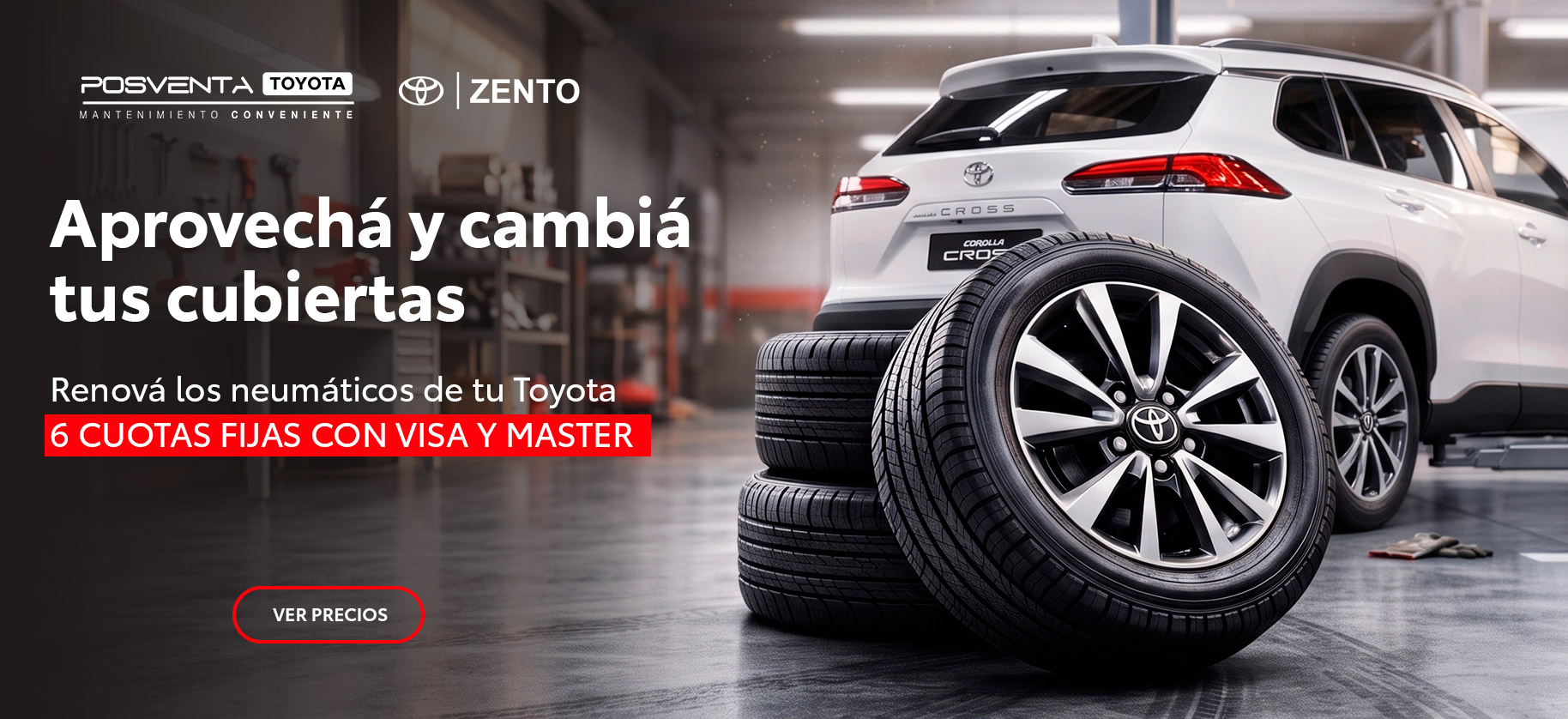 Cubiertas Toyota Zento