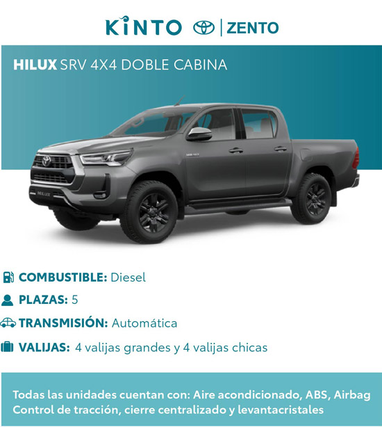 Ficha Hilux SRV 4X4